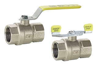 Fig.340G - Valvola a sfera per gas certificata EN331